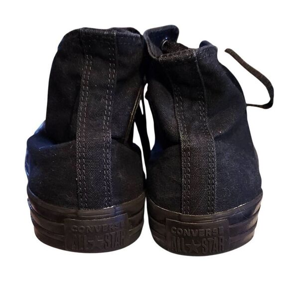 Converse Chuck Taylor All Star Mono Black High Top Sneakers M3310 Unisex Mens 7 - Picture 3 of 5